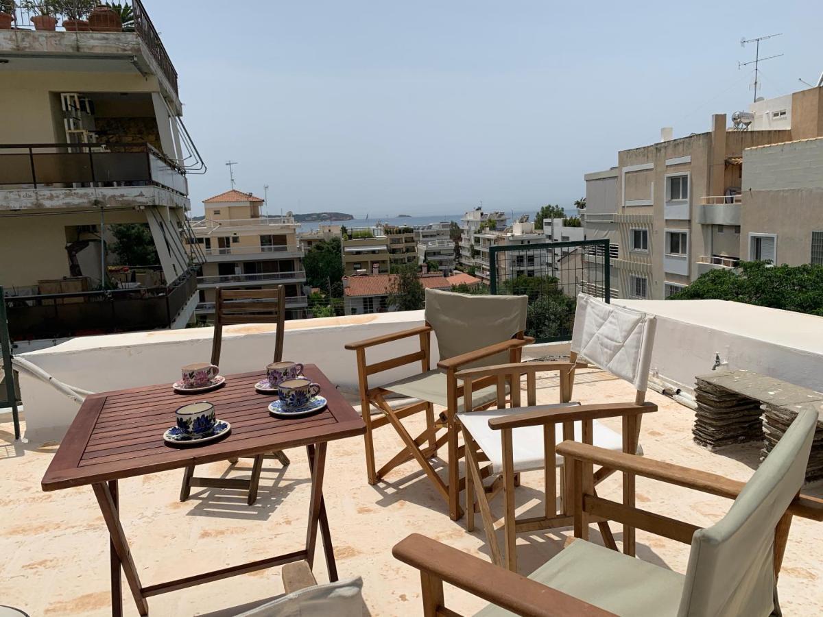 Oasis Exclusive Apartment @ Athenian Riviera Bagian luar foto